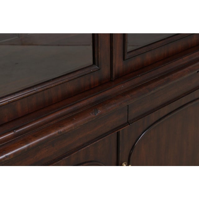 Henredon Ralph Lauren Mahogany China Cabinet For Sale - Image 13 of 18