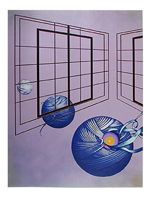 Rita Simon Untitled 7 Screen Print Limited Edition 300, 1979