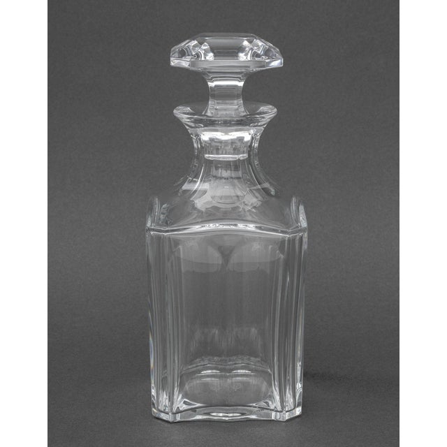 Baccarat Crystal "Harcourt 1841" Whiskey Decanter, with acid-etched mark to underside. 9.5" H x 4" W x 3.75" D....