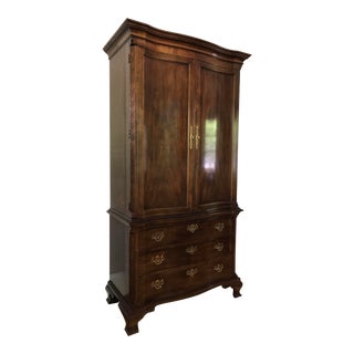 Henredon Mahogany Armoire For Sale