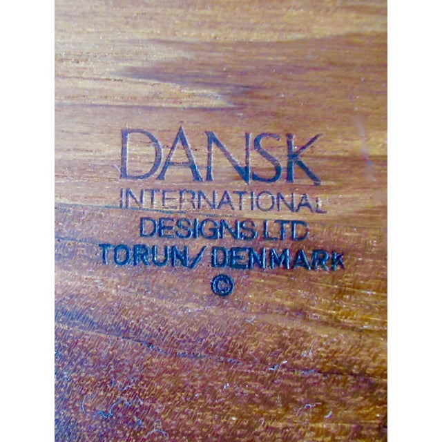 Dansk Design Internatioal Teak Cheese Board and Knife Set, "Vivianne," Collection Design By For Sale - Image 17 of 18