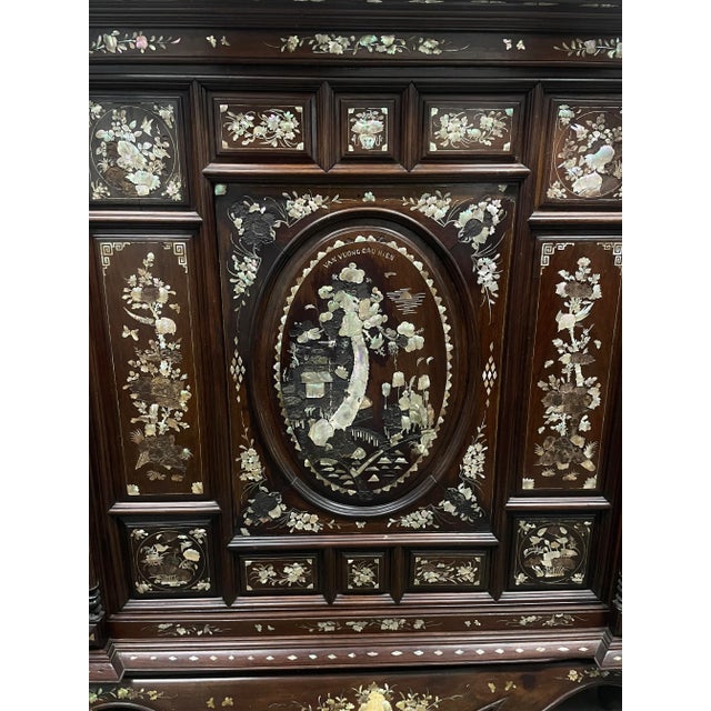 Asian Antique Mid 19th Century Dutch Indonesian Cabinet For Sale - Image 3 of 8