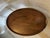 1900 - 1909 Large Antique Edwardian Oval Figured Mahogany Tea Tray on Stand, 1900s For Sale - Image 5 of 12