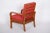 Textile Set of Art Deco Walnut Armchairs, 1930s For Sale - Image 7 of 12