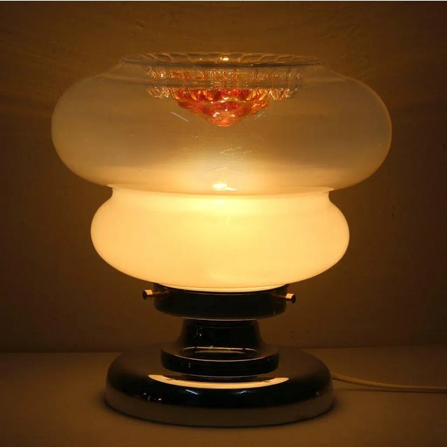 1960s Murano Glass Table Lamp, 1960s For Sale - Image 5 of 6