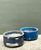 Vintage Distressed Painted Cement Planters - Set of 2 For Sale - Image 11 of 16