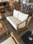 Rustic Havanna Double Sofa With Cushion For Sale - Image 3 of 3