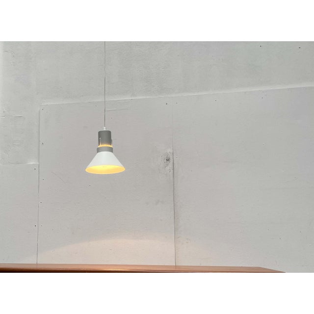 Mid-Century Modern Minimalist Danish Type 17253 Metal Pendant Lamp from Louis Poulsen, 1960s For Sale - Image 9 of 18