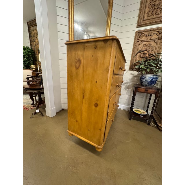 19th Century English Pine Chest of Drawers For Sale - Image 12 of 16