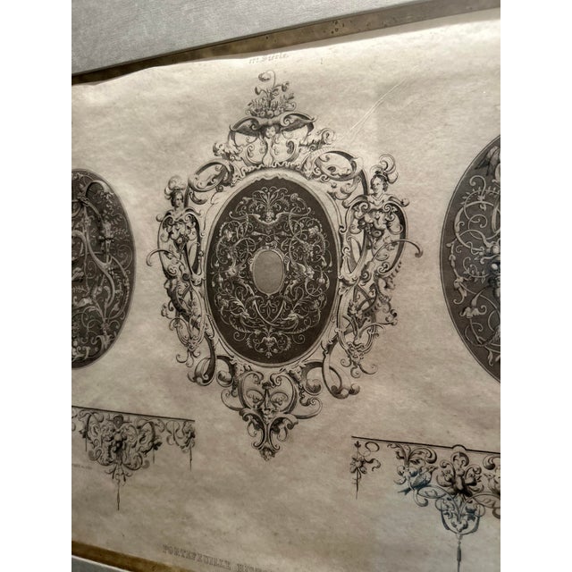 Antique French Framed Engraving For Sale - Image 12 of 17