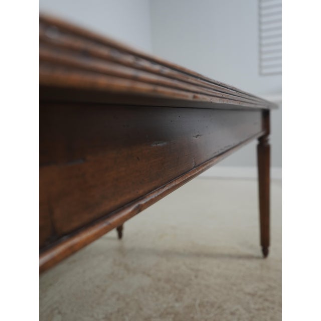 Guy Chaddock Distressed Finish Dining Room Table For Sale - Image 10 of 12