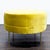 Ballard Designs Ballard Designs Button Tufted Velvet Ottoman For Sale - Image 4 of 8