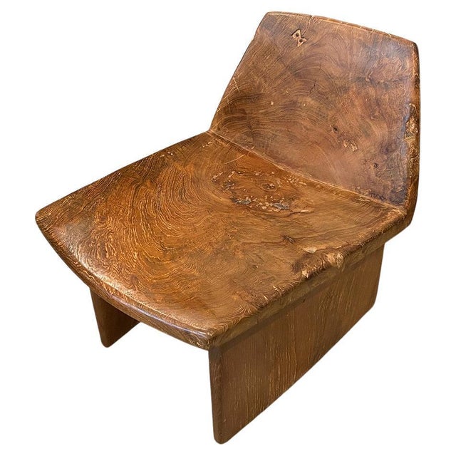 2010s Andrianna Shamaris Low Wabi Sabi Chair or Side Table For Sale - Image 5 of 18