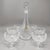 Mid-Century Crystal Decanter Set of 7 1960s For Sale - Image 8 of 9