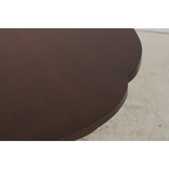 2000 - 2009 Stickley Mahogany Double Pedestal Dining Table For Sale - Image 5 of 17
