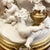 Large Bacchanal Triumph of Bacchus Sculptural Group in White and Gold Porcelain by Giuseppe Cappé, 1962 For Sale - Image 4 of 12