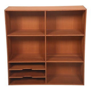 Bookcase in Oregon Pine by Mogens Koch, 1970s For Sale