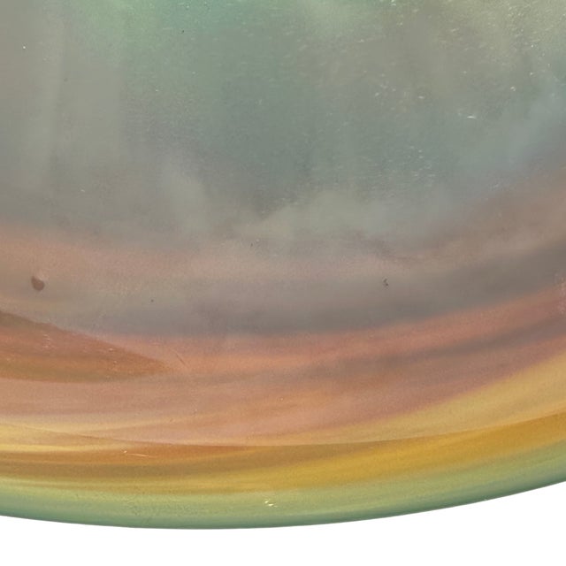 Elodie Holmes Liquid Light Glass Figure Series Platter, 2007 For Sale - Image 4 of 5
