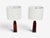 Mid-Century Modern Carl Fagerlund, Table Lamps, Red Glass, Sweden, 1950s For Sale - Image 3 of 10
