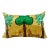 Silk Uzbek Ikat Velvet Hand Made Pillow Cushion For Sale