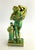 Zsolnay 1970s Rare Zsolnay Eosin Porcelain Figurine Woman Disrobing, Mint Condition! For Sale - Image 4 of 7