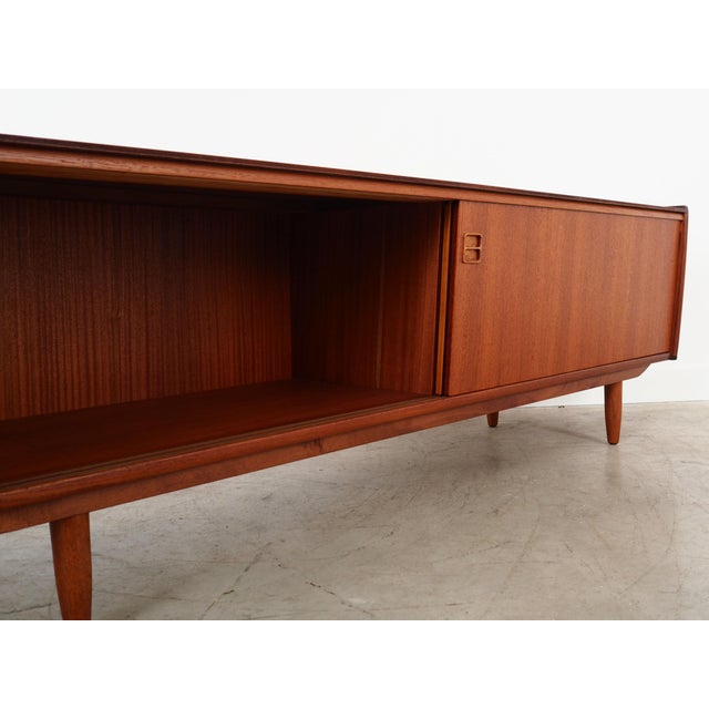Danish Teak Sideboard from Aerthoj Jensen & Molholm Herning, 1970s For Sale - Image 9 of 10