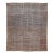 19th Century Antique Mahal Wool Rug With Muted Terracotta & Indigo Palette For Sale