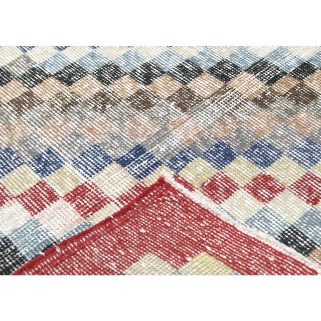 1960s Turkish Mid-Century-Modern Rug For Sale - Image 4 of 5