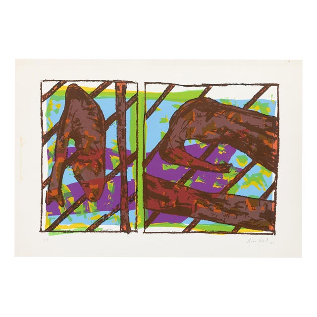 Mário Peixoto, Composition, 1983, Screenprint For Sale