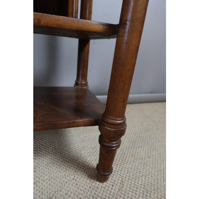 Walnut Writing Desk, 19th Century For Sale - Image 4 of 12