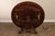 Antique 57" Round Oak Pedestal Dining Table With Carved Claw Feet For Sale - Image 10 of 18