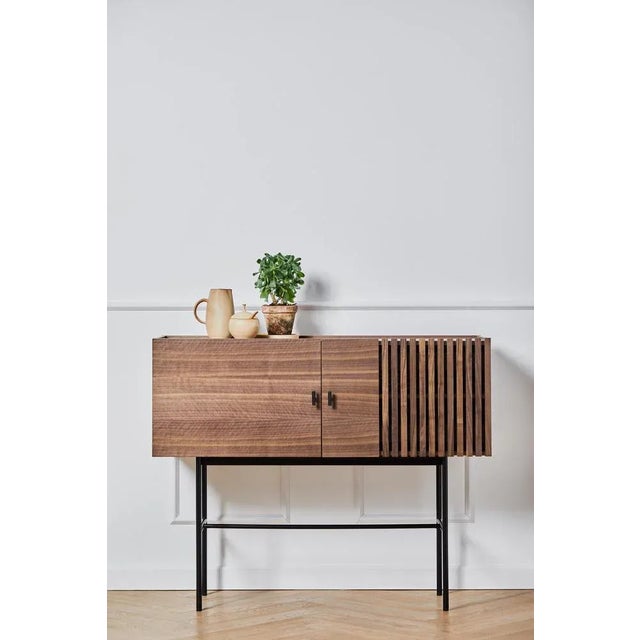 Not Yet Made - Made To Order Walnut Array Sideboard 120 by Says Who For Sale - Image 5 of 7