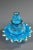 19th Century Blue Opaline Perfume Bottle with Enamel Decoration, Set of 2 For Sale - Image 6 of 8