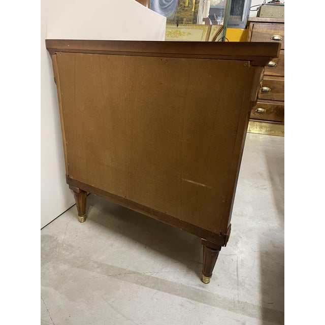 Louis Philippe XVI Triptych Dresser and Bedside Tables, Set of 3 For Sale - Image 4 of 17