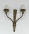 Brass Louis XVI Style Bronze Wall Sconces with Quiver, French Work - A Pair For Sale - Image 8 of 13