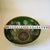 Green Vintage Cloisonné Enamel Eggshell Bowl – Emerald Green Ground With Gilt Floral Motif For Sale - Image 8 of 9