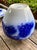 Mid 20th Century Koransha Japanese Porcelain Vase | Cobalt Blue Pine Design | Gold Accents For Sale - Image 14 of 15