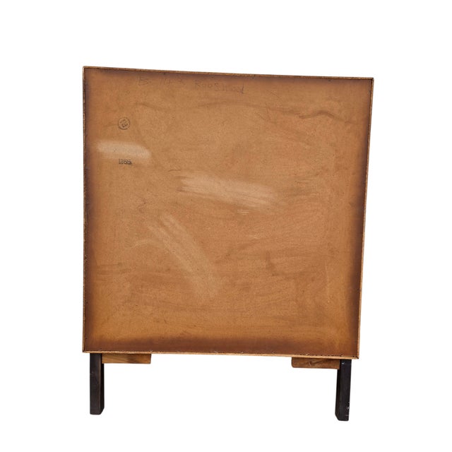 1970s Danish Modern Rosewood Dresser High Chest of Drawers For Sale - Image 12 of 15