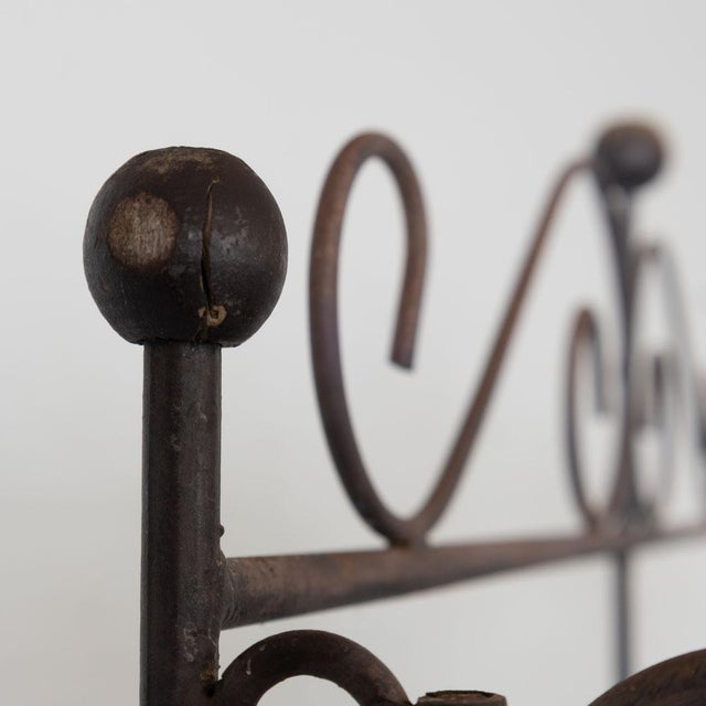 1930S French Provincial Wrought Iron Étagère For Sale - Image 13 of 13