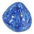 Vintage European Atomic Era Blue Stone Door Pull For Sale