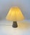 Ceramic Small Vintage Scandinavian Fluted Ceramic Table Lamp by Elisabeth Loholt, 1950s For Sale - Image 7 of 10