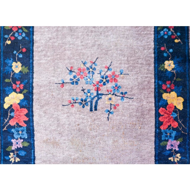 1920s Vintage Chinese Art Deco Runner For Sale - Image 4 of 12