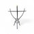 Mid 20th Century Black Mid Century Modern Metal Planter Holder For Sale - Image 5 of 8