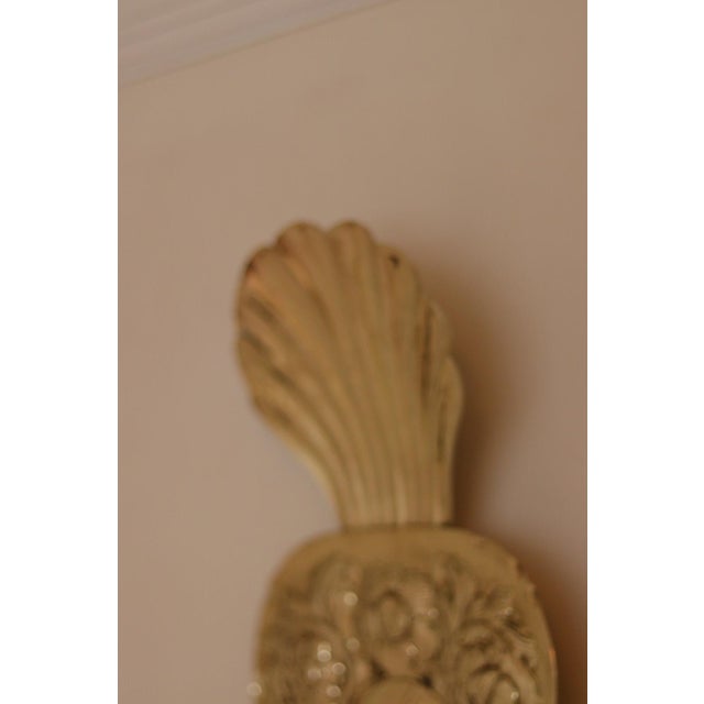 Large Mid-Century Modern Swedish Brass Sconces, Set of 2 For Sale - Image 5 of 18