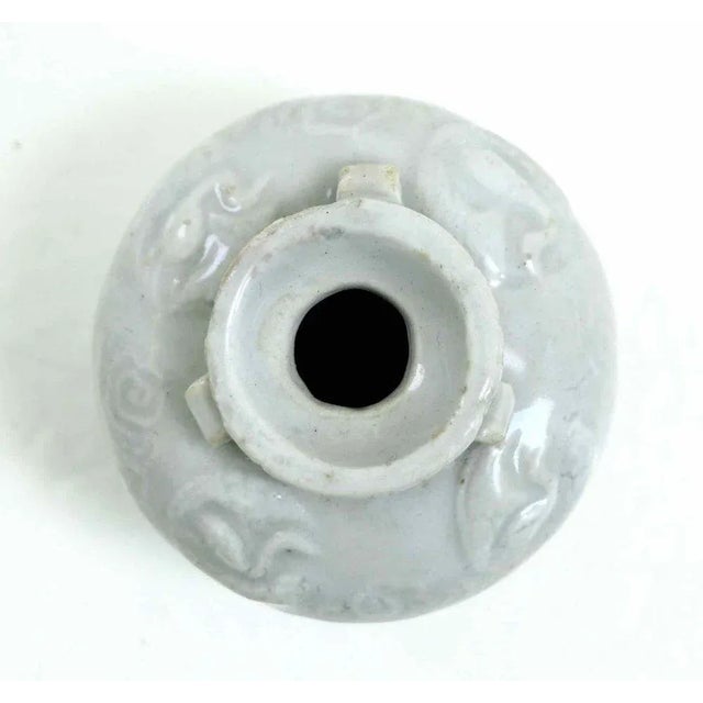 Small Chinese Vase for Holding Ink For Sale - Image 3 of 5