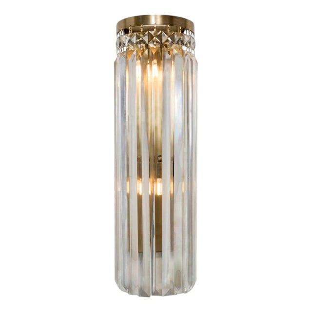Imperial Chandelier in Metal and Crystal by Jago For Sale