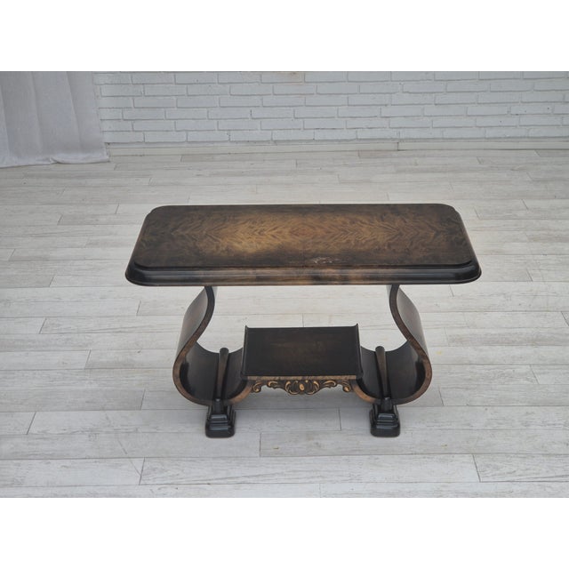 Danish Artdeco Coffee Table with Shelf in Ash Wood, 1950s For Sale - Image 16 of 18