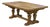 Large Sculptural Oak Table, 1950s For Sale