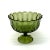 Olive Green Glass Bowl Curation - Group of 5 For Sale - Image 4 of 12