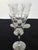 Transparent Vintage Mid-Century Wheel Cut Crystal Goblets- Set of 4 For Sale - Image 8 of 8